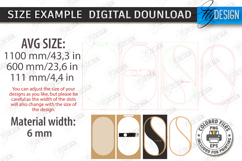 Lighted Wall Flower Holder Laser Cut | Modern Wall Art | CNC Product Image 2