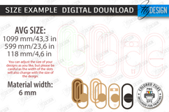 Lighted Wall Flower Holder Laser Cut | Modern Wall Art | CNC Product Image 2