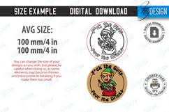 Christmas Sarcastic Coaster Laser Cut|Drink Coaster SVG|Xmas Product Image 2