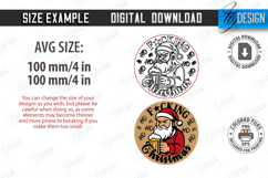 Christmas Sarcastic Coaster Laser Cut|Drink Coaster SVG|Xmas Product Image 2