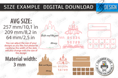 Kids Book Reading Tracker Laser Cut | Book Reading Progress Product Image 2