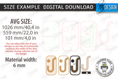 Lighted Wall Flower Holders Laser Cut Bundle|Modern Wall Art Product Image 4