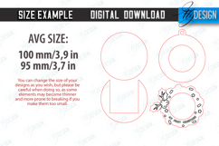 Baby&#039;s First Christmas Ornaments Laser Cut Bundle Product Image 2