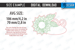 Wedding Sunflower Decor Bundle Laser Cut, Wedding Accesories Product Image 3