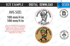 Christmas Sarcastic Coasters with Stand Laser Cut Bundle|CNC Product Image 13
