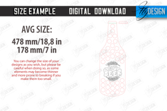 Beer Cap Wall Hanging Display Laser Cut Bundle, Gift for Dad Product Image 2