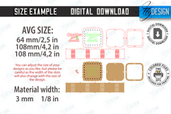 Christmas Boxes Laser Cut Bundle| Gift Boxes | Storage Boxes Product Image 3