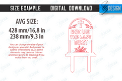 Tombstone Halloween Garden Stakes Laser Cut Bundle Product Image 2