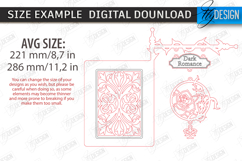 Bookshelf Dividers Laser Cut Bundle | Library Shelf Dividers Product Image 2