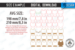 Personalized Piggy Bank Laser Cut Bundle|Animals Money Boxes Product Image 2