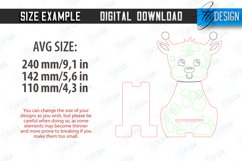 3d Animal Phone Holder Laser Cut, Bee Wooden Phone Stand Product Image 2