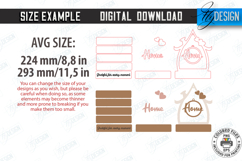 Love Home Décor Laser Cut Bundle| Table Decor| Modern Rustic Product Image 8