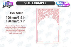 Wedding Decor Bundle Laser Cut, Invitations SVG, Photo Frame Product Image 9