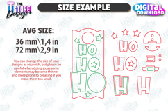 Christmas Stanley Topper Laser Cut Bundle, Tumbler Topper Product Image 12