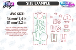 Christmas Stanley Topper Laser Cut Bundle, Tumbler Topper Product Image 13