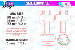 3D Christian Cross Layered Stand Laser Cut Bundle, Religious Product Image 2