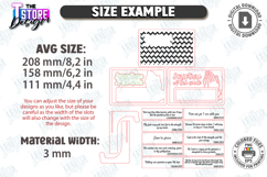 Christian Interchangeable Signs with Stand Laser Cut Bundle Product Image 2