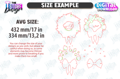 Christmas Wreath Laser Cut Bundle, Christmas Wall Hangers Product Image 2
