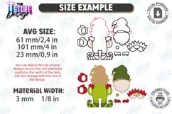 Gnomes Gift Money Holders Laser Cut Bundle|Christmas Gnomes Product Image 2
