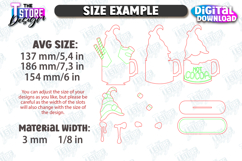 Christmas Gnome Stand Laser Cut Bundle,Merry Christmas Decor Product Image 2
