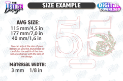 Wedding Decor Bundle Laser Cut, Invitations SVG, Photo Frame Product Image 17