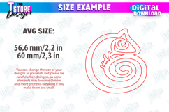 Animals Bookmark Laser Cut Bundle, Wooden Kids Bookmark SVG Product Image 2