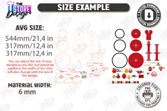 Anti-Valentine's Day Tiered Tray Laser Cut|Mini Sassy Signs Product Image 14