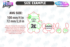 Christmas Tabletop Characters Laser Cut Bundle, Greetings Product Image 2