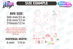 Halloween Tiered Tray Laser Cut Bundle, Party Decoration SVG Product Image 2