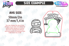 Halloween Gift Tags Laser Cut Bundle, Halloween Ornaments Product Image 3