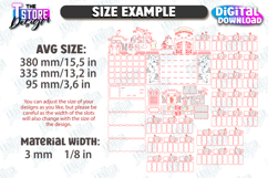 Halloween Advent Calendar Laser Cut, Halloween Countdown SVG Product Image 2