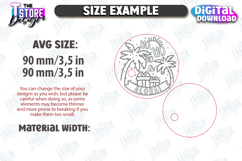 Christmas in July Drink Lids Laser Cut Bundle, Glass Covers Product Image 2