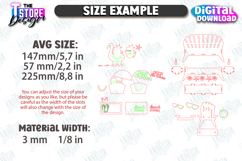 Summer Interchangeable Bench Sign Laser Cut,Summer Tier Tray Product Image 2
