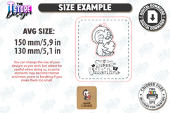 Valentine’s Day Greeting Cards Laser Cut Bundle | Key Rings Product Image 2