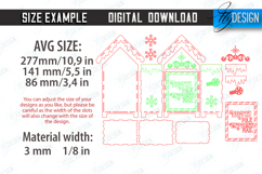 Santa&#039;s Mailbox Laser Cut | Christmas Post Box | Holidays Product Image 3