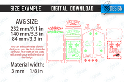 Santa&#039;s Mailbox Laser Cut | Christmas Post Box | Holidays Product Image 3