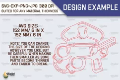 Police Wall Sign Laser Cut. Policeman Sign Laser Cut SVG Product Image 2