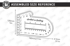 Knitting Needle Gauge &amp; Rulers laser Bundle | Sewing &amp; Craft Product Image 10