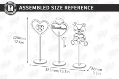 Love Table Stands Laser Cut Bundle | Valentines Table Decor Product Image 15