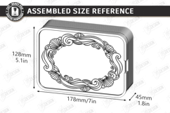 Personalized Jewelry Boxes with Mirror Laser Cut Bundle |CNC Product Image 10