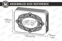 Personalized Jewelry Boxes with Mirror Laser Cut Bundle |CNC Product Image 11