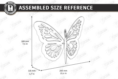 3D Butterfly Hanging Ornaments Laser Cut Bundle | Home Decor Product Image 13