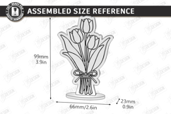 Mother's Day Wooden Card Laser Cut Bundle | Layered Card SVG Product Image 19