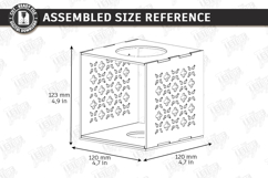Essential Oil Burner Laser Cut Bundle | Aroma Lamp Stand SVG Product Image 3