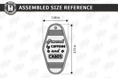 Retro Sarcastic Motel Keychains Laser Cut Bundle | Engraving Product Image 23