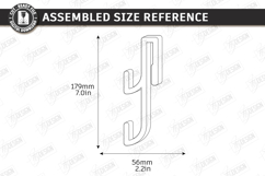 Shower Glass Hook SVG Acrylic Over Door Towel Holder Laser Product Image 3