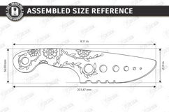 Wooden Herb Stripper Laser Cut | Kitchen Utensils | Knife Product Image 2