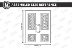 3D Miniature Door Notebook Cover Laser Cut Bundle | Vintage Product Image 14