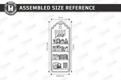 Book Lover Bookmark Laser Cut | Reading Accessories Laser Product Image 2