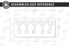 Wooden Key and Lock Puzzle Laser Cut Bundle| Montessori Toys Product Image 13
